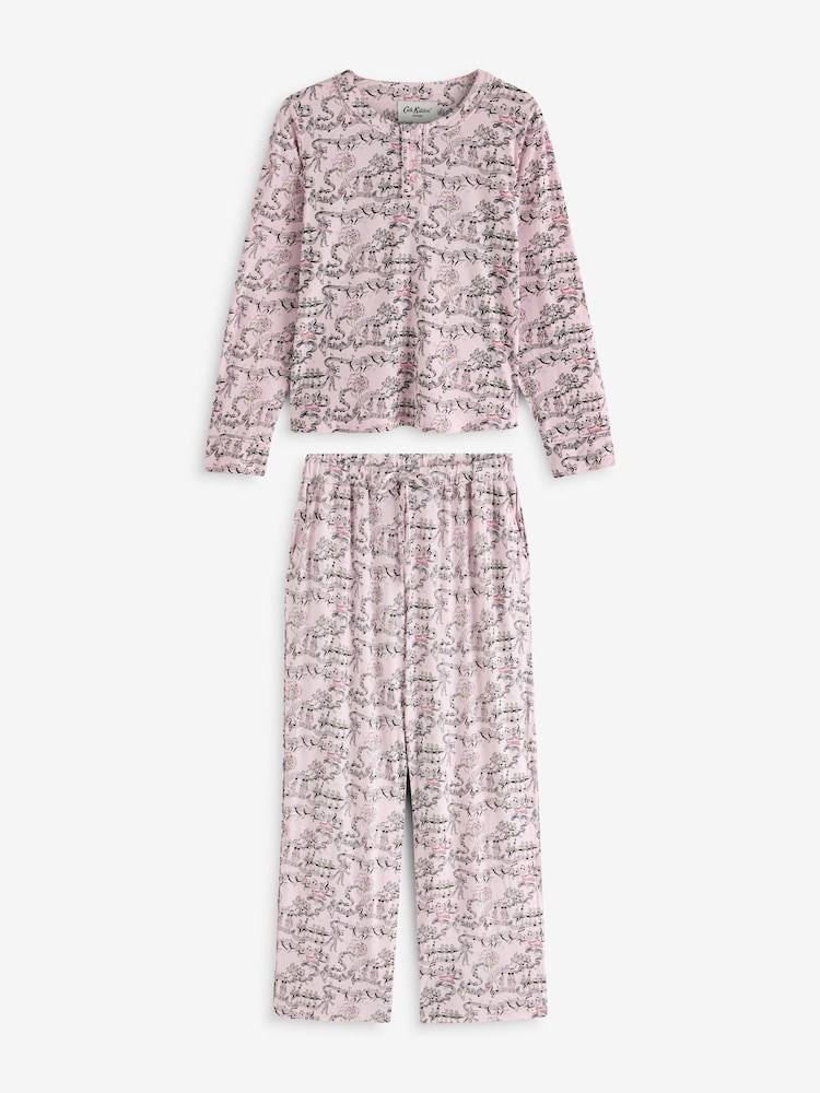 Cath Kidston Pink Dream Dance Pyjamas - Image 1 of 4