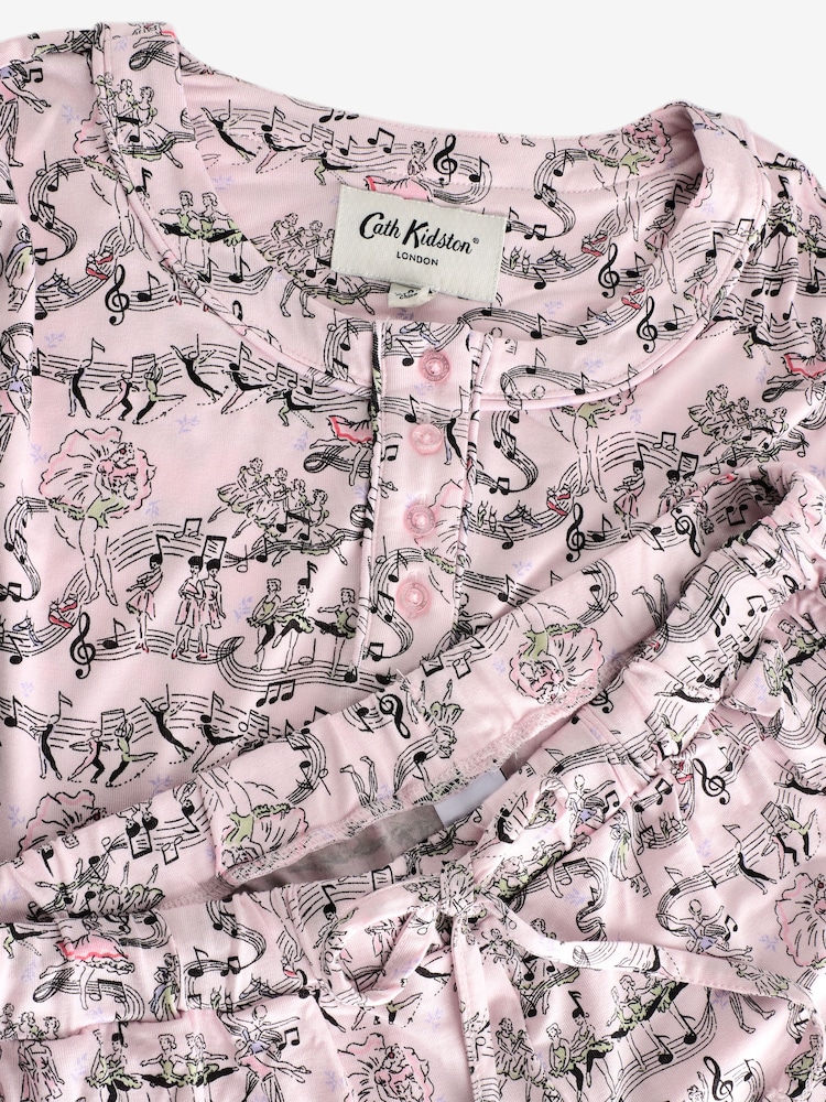 Cath Kidston Pink Dream Dance Pyjamas - Image 4 of 4