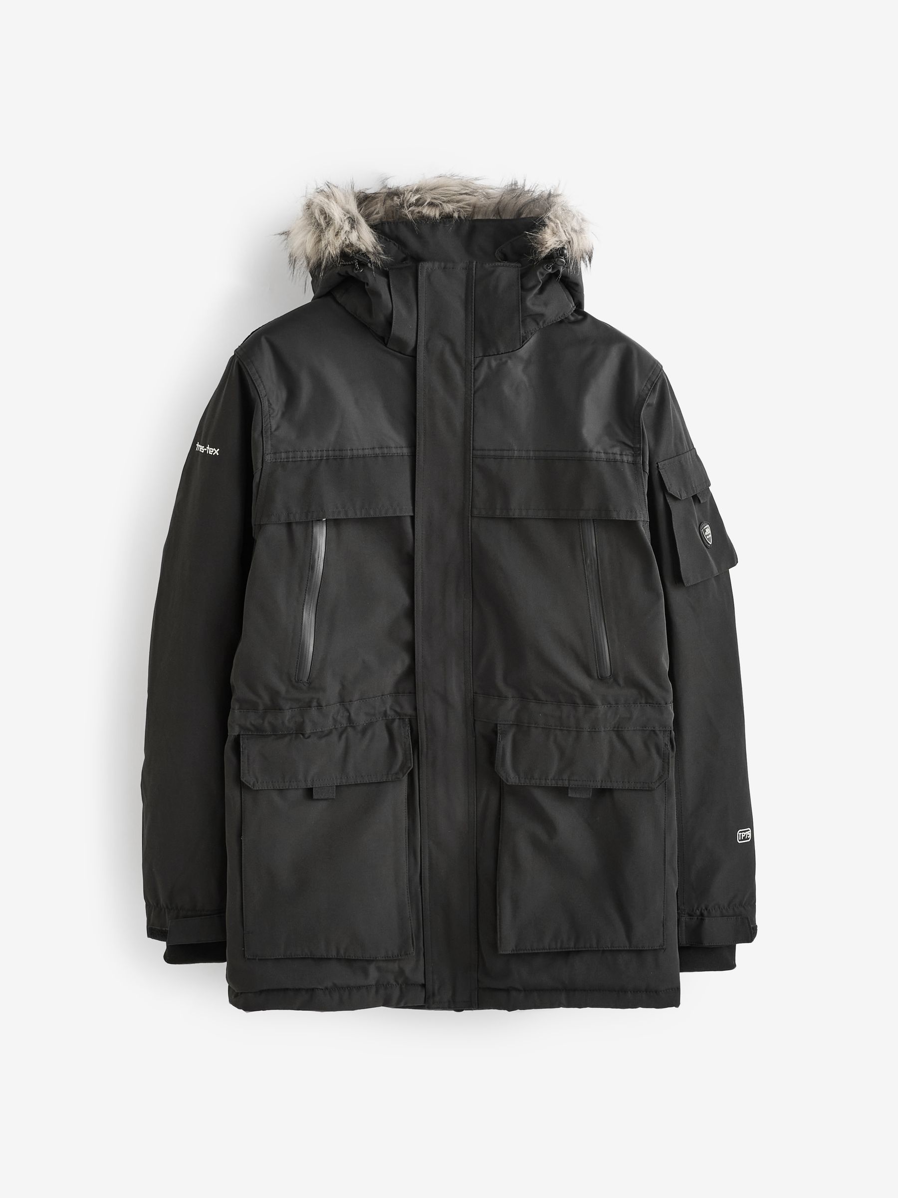 Buy Trespass Pillaton Rainwear Black Jacket from Next USA