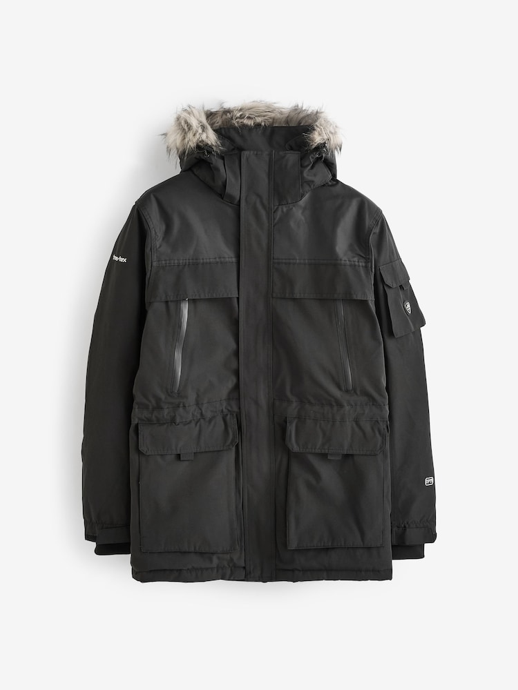 Trespass Pillaton Rainwear Black Jacket - Image 5 of 5
