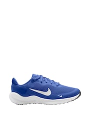 Nike Bright Blue Youth Revolution 7 Trainers - Image 1 of 4