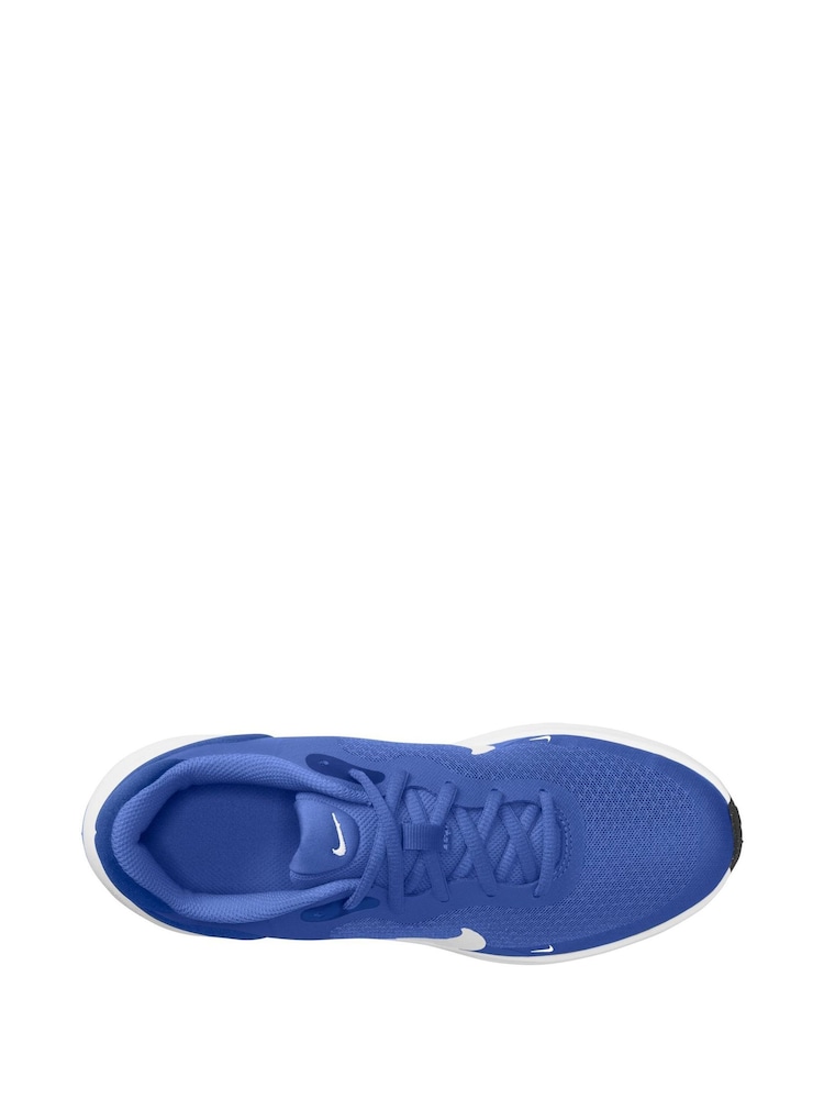 Nike Bright Blue Youth Revolution 7 Trainers - Image 3 of 4