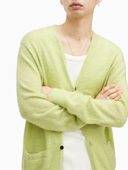 All Saints Green Kennedy Cardigan - Image 4 of 5