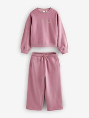 Baker by Ted Baker Back Print Sweat and Wide Leg Joggers Set - Image 9 of 14
