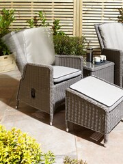 Rowlinson Natural Prestbury Garden Lounger Set - Image 2 of 4