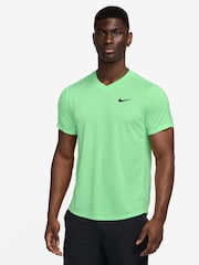 Nike Green Dri-FIT Court Victory Tennis Top - Image 1 of 3
