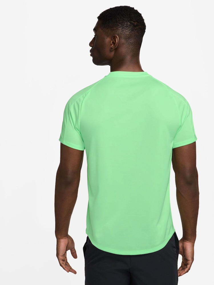 Nike Green Dri-FIT Court Victory Tennis Top - Image 2 of 3