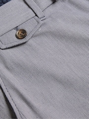 Ted Baker Blue Turney Slim Fit Dobby Chino Trousers - Image 4 of 5