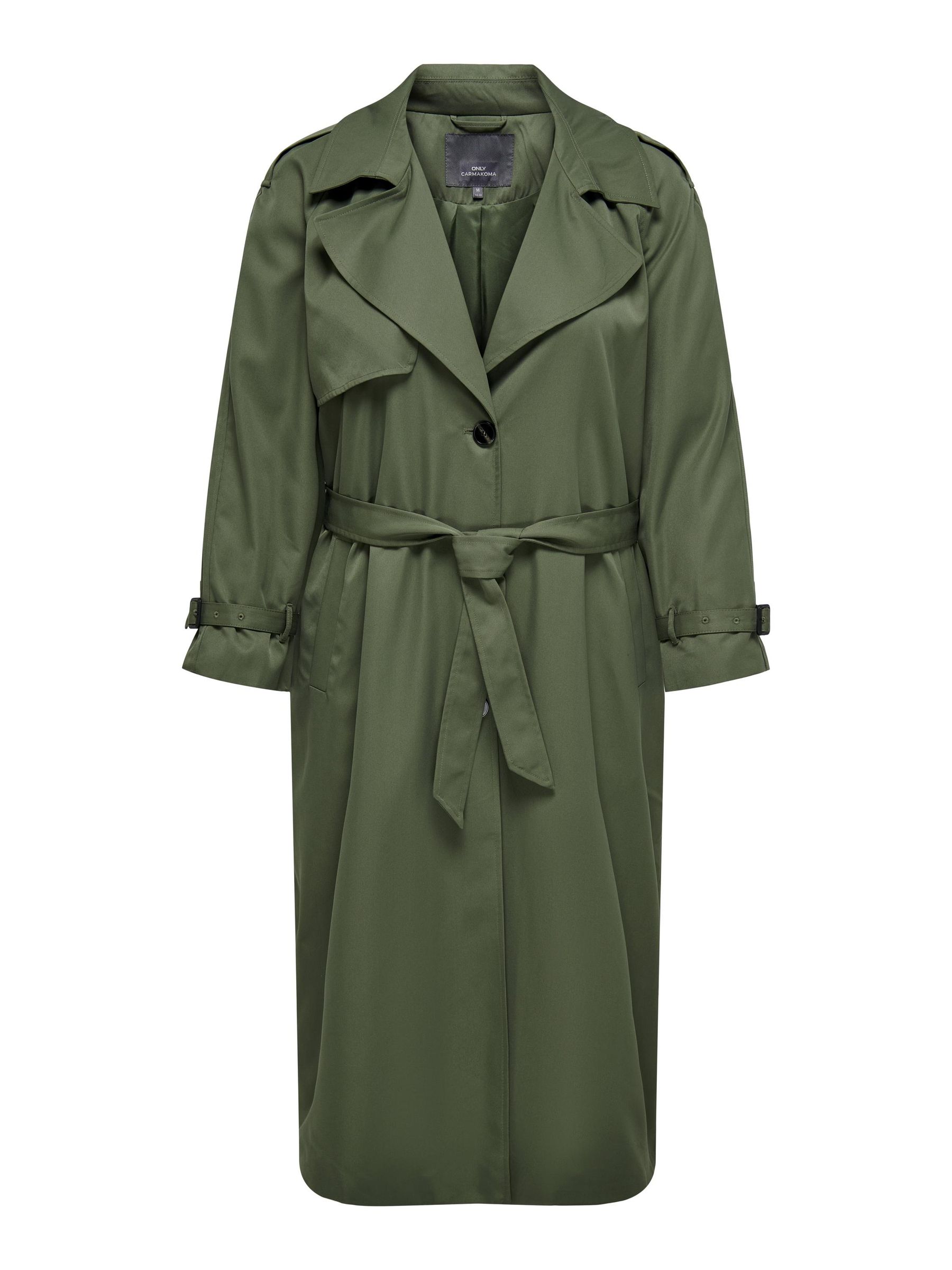 Short tie waist trench coat discount