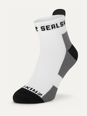 Sealskinz White Silfield Lightweight Anklet Running Socks - Image 1 of 2