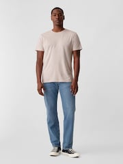 Gap Pink Short Sleeve Everyday 100% Cotton Crew Neck Long Sleeve T-Shirt 2 - Image 3 of 4