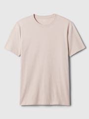 Gap Pink Short Sleeve Everyday 100% Cotton Crew Neck Long Sleeve T-Shirt 2 - Image 4 of 4