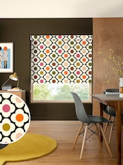 Orla Kiely Red Multi Spot Flower Made to Measure Roller Blinds - Image 1 of 6