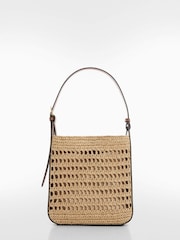 Mango Natural Fibre Sack Bag - Image 3 of 5