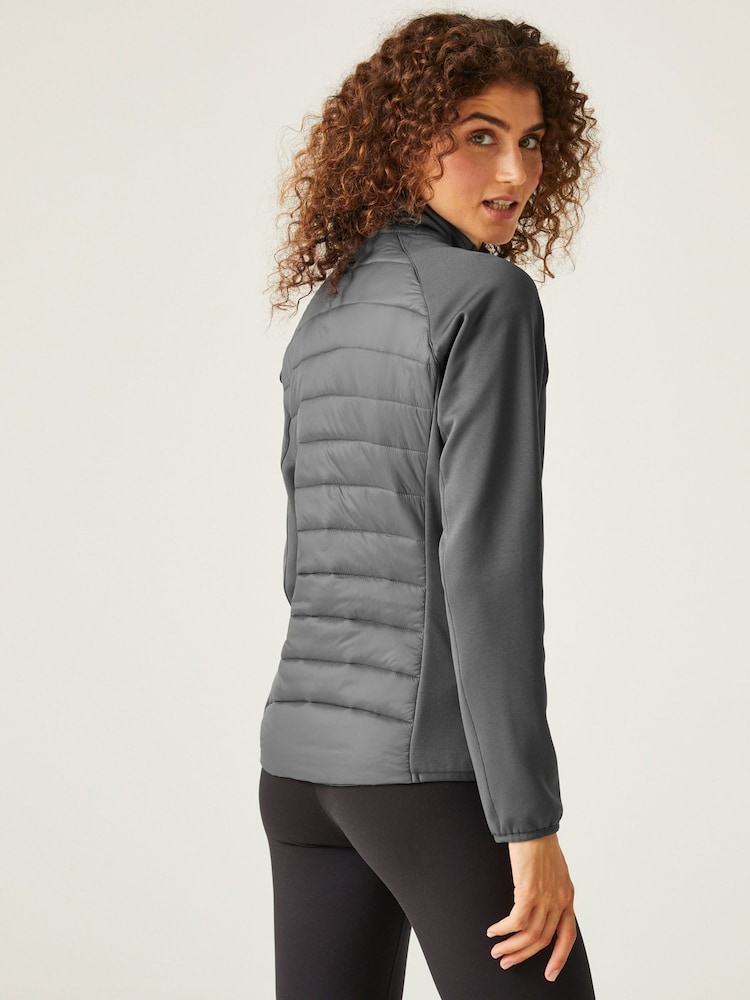 Regatta Grey Womens Clumber Hybrid V Walking Jacket - Image 2 of 9