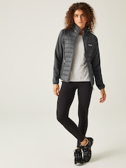 Regatta Grey Womens Clumber Hybrid V Walking Jacket - Image 3 of 9