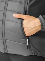 Regatta Grey Womens Clumber Hybrid V Walking Jacket - Image 6 of 9