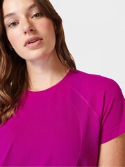 Sweaty Betty Athlete Nahtloses, federleichtes T-Shirt - Bild 4 von 5
