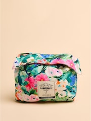 Joules Holkham Floral Waterproof Packable Raincoat With Hood - Image 11 of 12