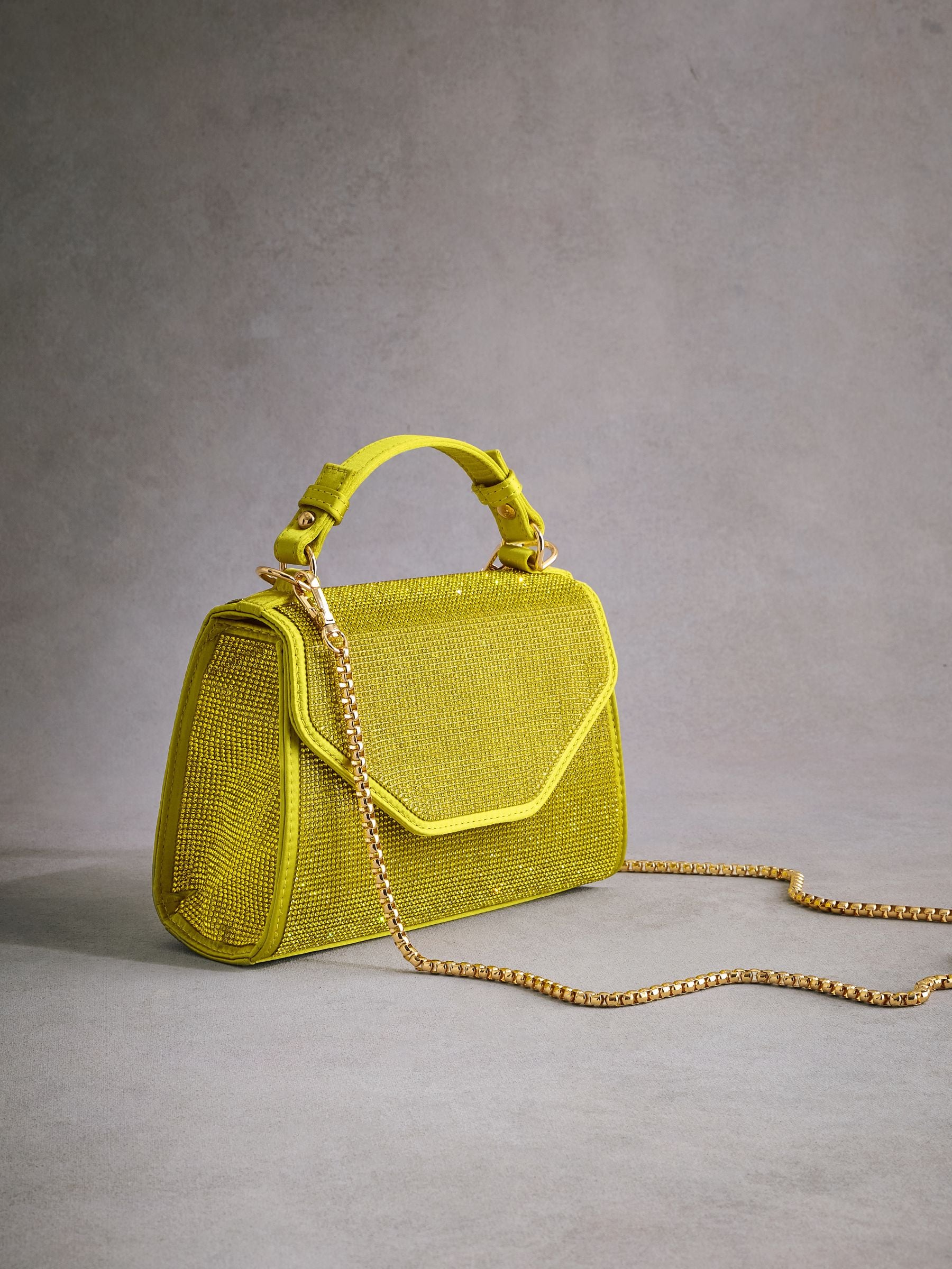 Yellow snakeskin bag discount