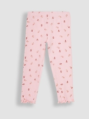 JoJo Maman Bébé Pink 2-Pack Ribbed Pyjamas - Image 5 of 7