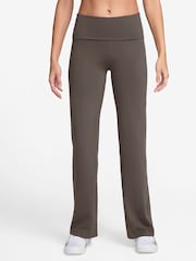Leggings acampanados con cintura vuelta de tiro alto One de Nike - Imagen 1 de 3