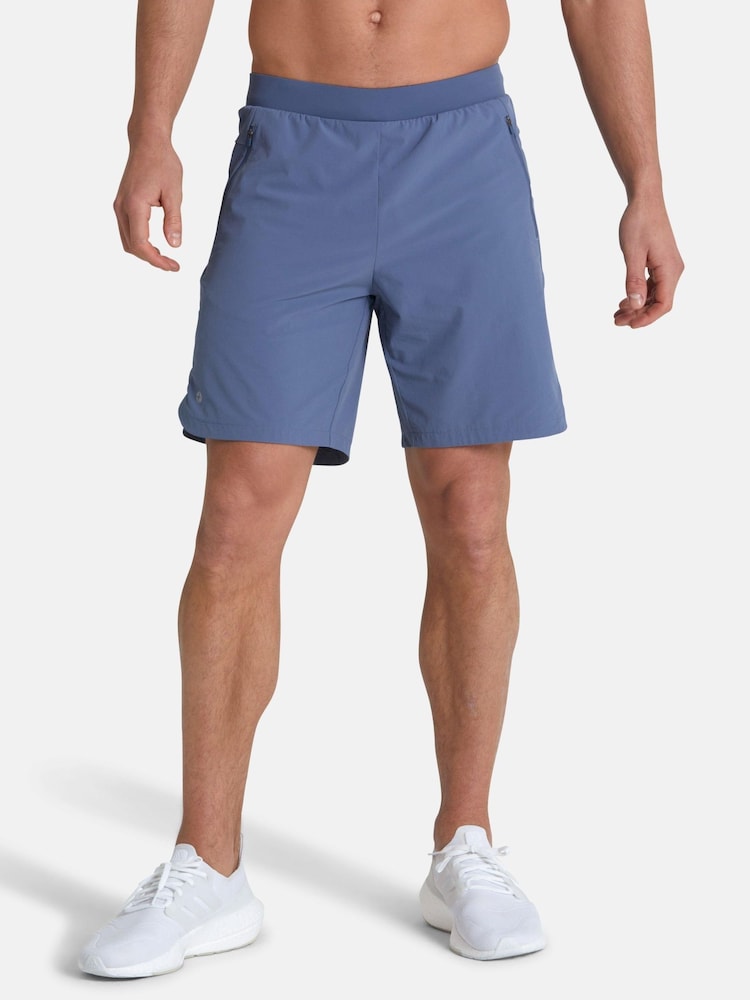 Gym + Coffee Blue Mens Relentless Shorts - Image 2 of 5