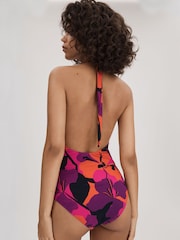 Florere Printed Twist Front Swimsuit - Image 4 of 5