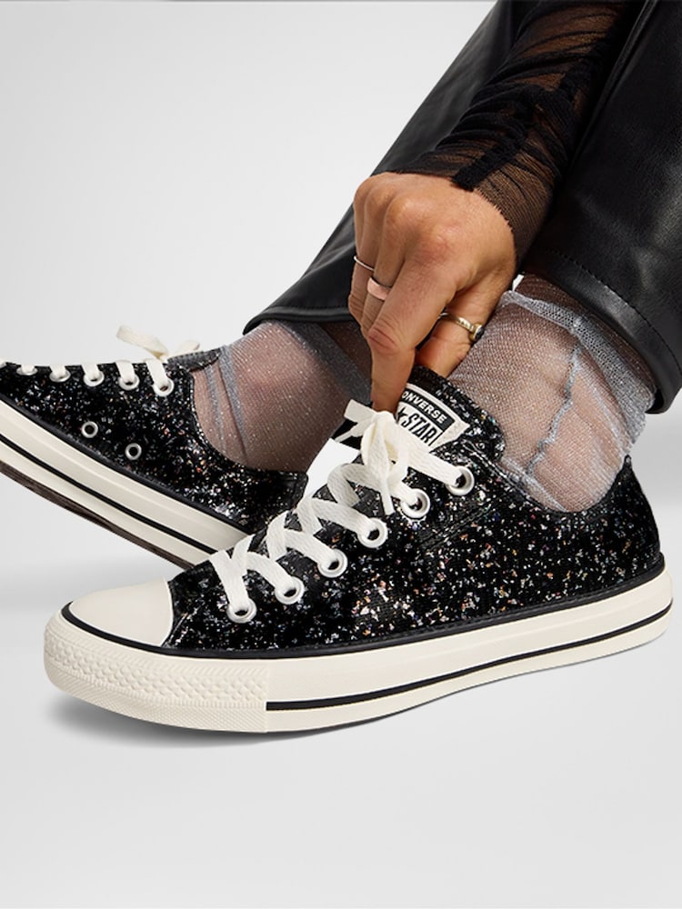 Converse Black Chuck Taylor All Star Trainers - Image 1 of 9