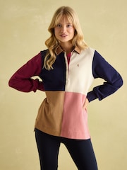 Joules Sammie Hotchpotch Heavyweight Cotton Rugby Shirt - Image 1 of 6