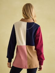 Joules Sammie Hotchpotch Heavyweight Cotton Rugby Shirt - Image 2 of 6