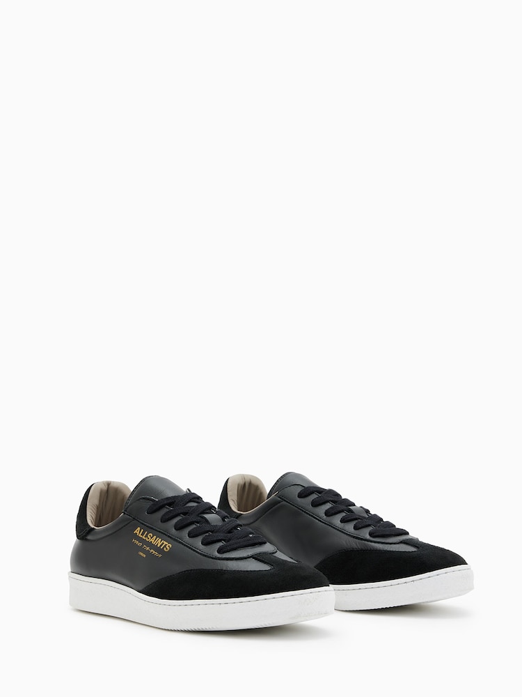 AllSaints Black Thelma Sneakers - Image 4 of 7