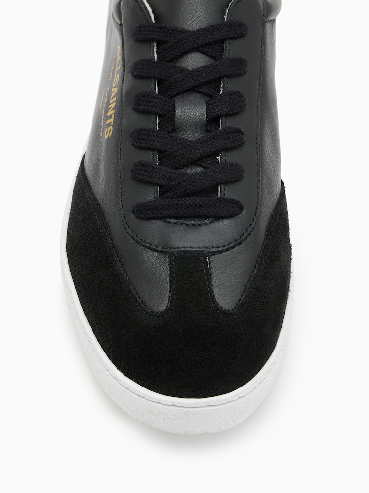 AllSaints Black Thelma Sneakers - Image 6 of 7