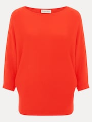 Phase Eight Orange Cristine Knit Jumper - Image 7 of 7