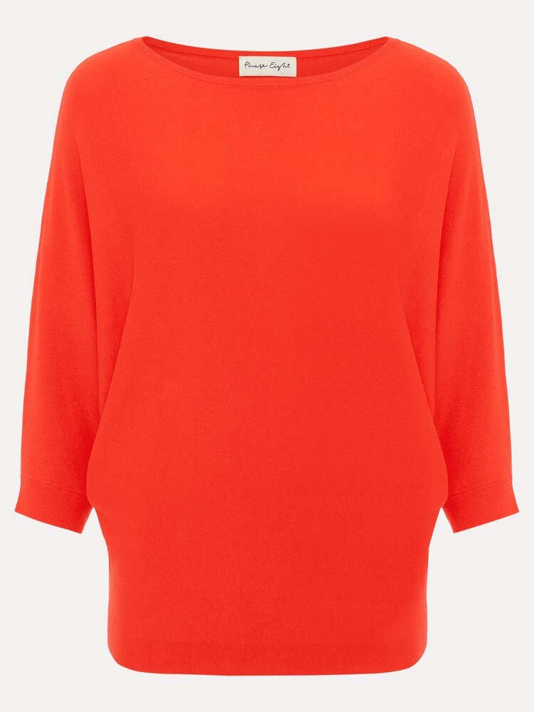 Phase Eight Orange Cristine Knit Jumper - Image 7 of 7