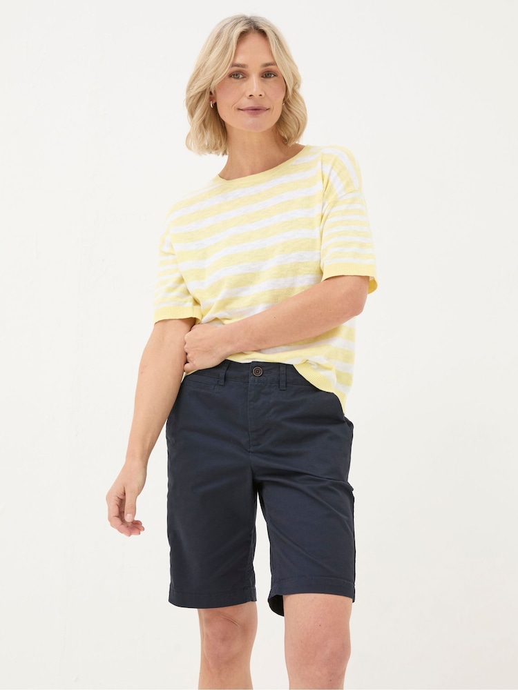 FatFace Falmouth Blue Chino Shorts - Image 1 of 4