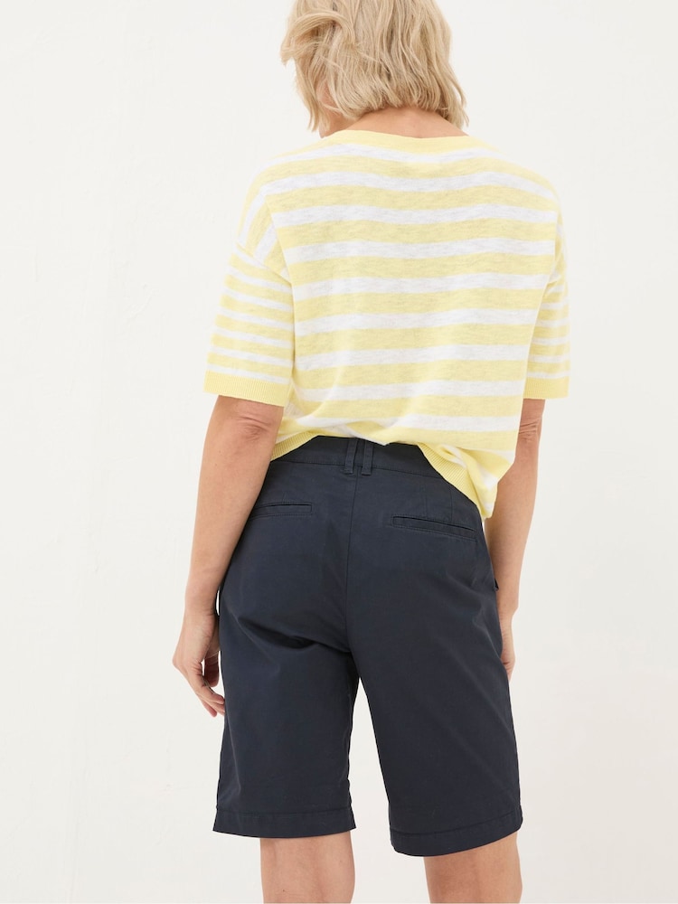 FatFace Falmouth Blue Chino Shorts - Image 2 of 4