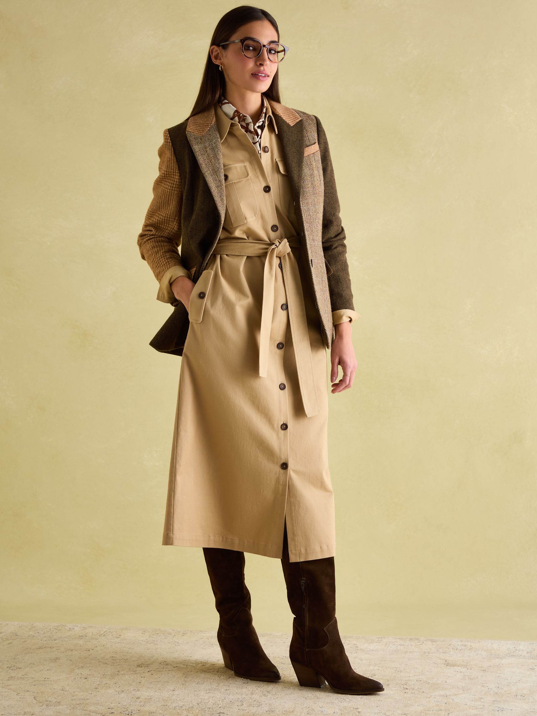 Buy Joules Harlow Multi Hotchpotch Tweed Blazer from the Next UK