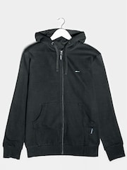 BadRhino Big & Tall Black Essential Zip-Up Hoodie - Image 2 of 3