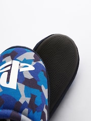 Blue Camo Play Station Slipper Mules - Image 4 of 5