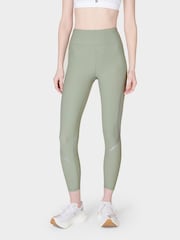 Savannah-Grün - Sweaty Betty Aerial Core Workout Leggings - Bild 3 von 11