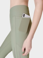 Savannah-Grün - Sweaty Betty Aerial Core Workout Leggings - Bild 9 von 11