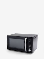 Black Sleek 800W 20L Microwave - Image 5 of 5