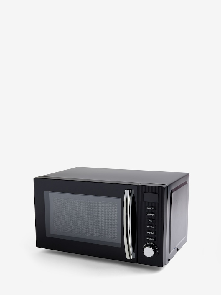 Black Sleek 800W 20L Microwave - Image 5 of 5 Black Sleek 800W 20L Microwave - Image 5 of 5