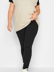Long Tall Sally Black Stretch Skinny Trousers - Image 6 of 8