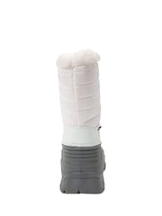Mountain Warehouse White Whistler Womens Sherpa Lined Adaptive Snow Boots - Image 4 of 5