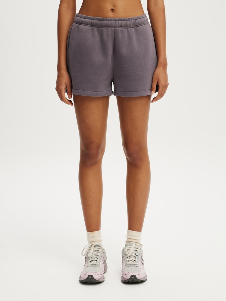 Cotton On Grey Plush Classic Mini Shorts - Image 6 of 6 Cotton On Grey Plush Classic Mini Shorts - Image 6 of 6