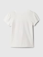 Gap White Summer Graphic Short Sleeve T-Shirt (Newborn-5yrs) - Image 2 of 2