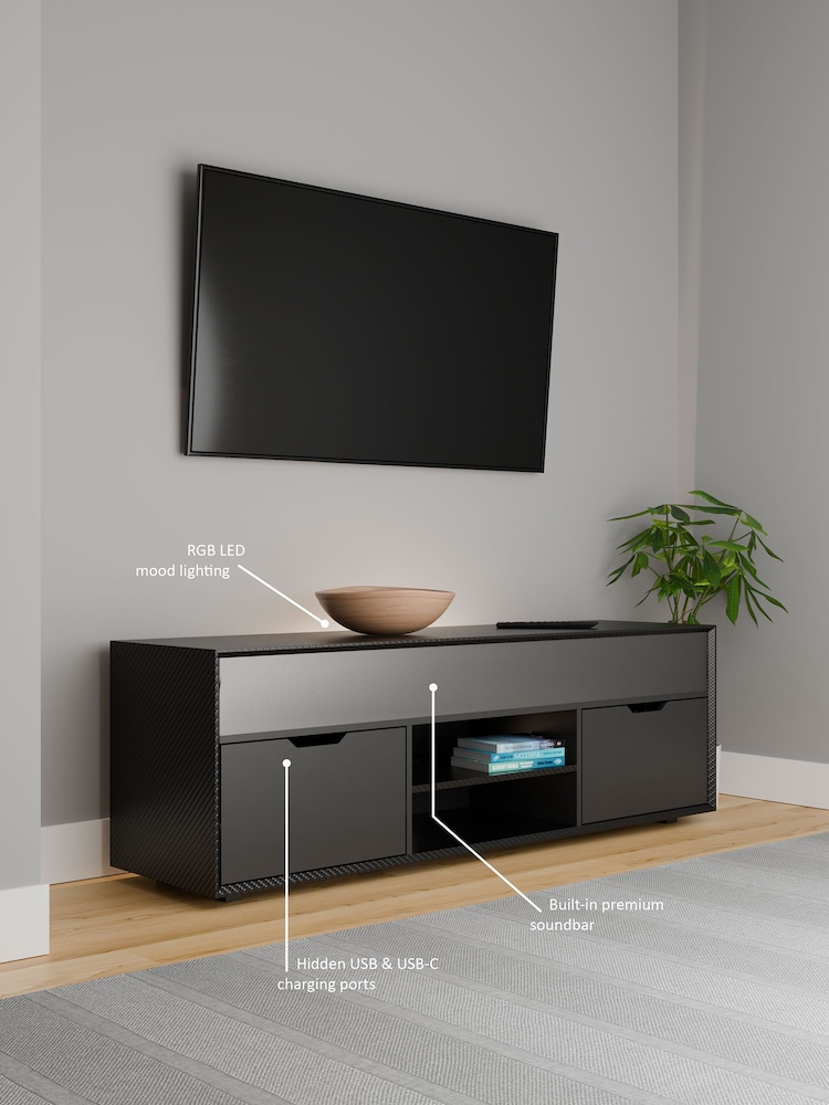 Koble Black Shadow Smart TV Unit - Image 1 of 1