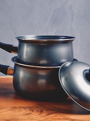 Essentials by Premier Silver Viggo 3 piece Belly Pan Set - Image 3 of 6